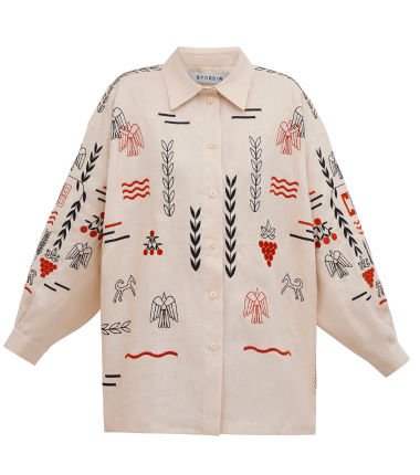 Women's blouse gorgany